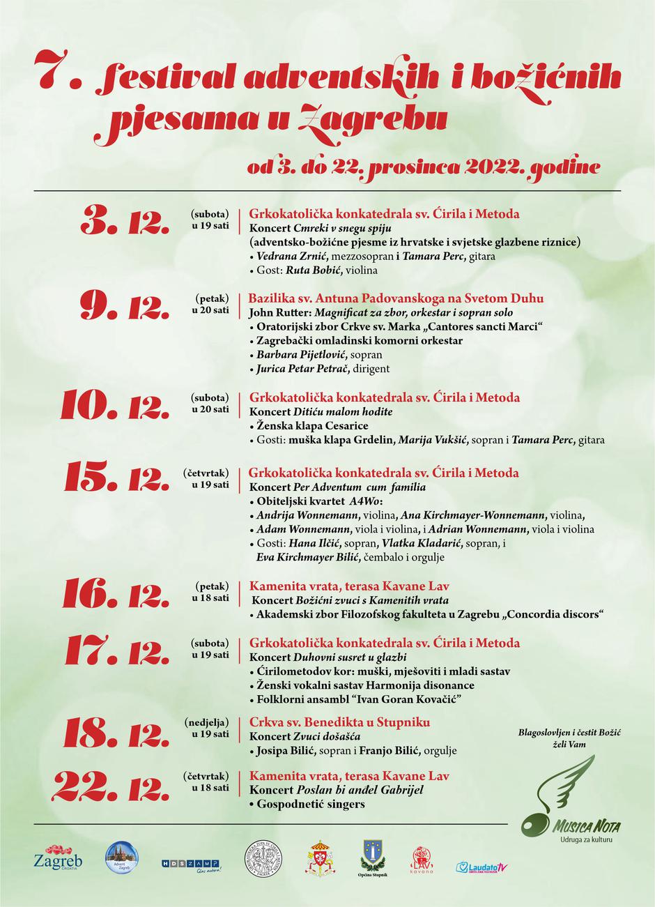 Festival adventskih i božićnih pjesama