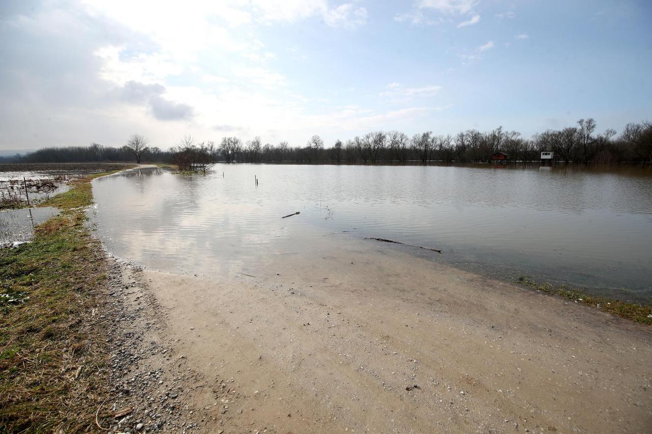 Nekoliko kuća u Žažini i okolici poplavljeno zbog porasta vodostaja Kupe