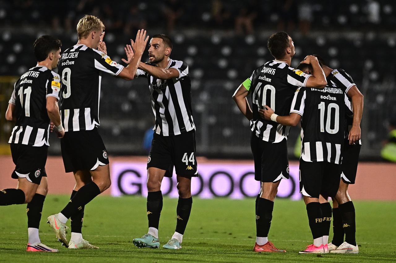 Beograd: Utakmica 7. kola Mozzart Super lige Srbije između FK Partizan i OFK Beograd 