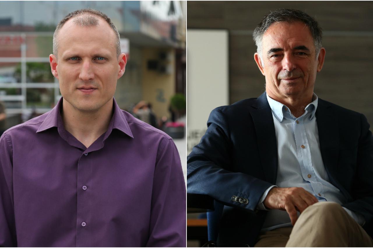 Srđan Milaković (DSS) i Milorad Pupovac (SDSS)