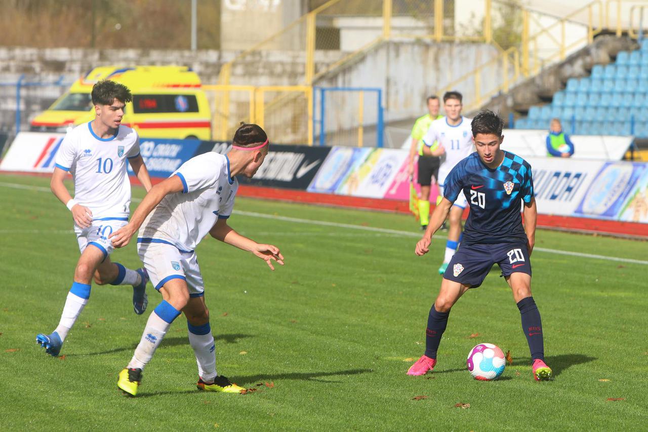 Karlovac: Kvalifikacije ua EURO 2024 U17, Hrvatska - Kosovo