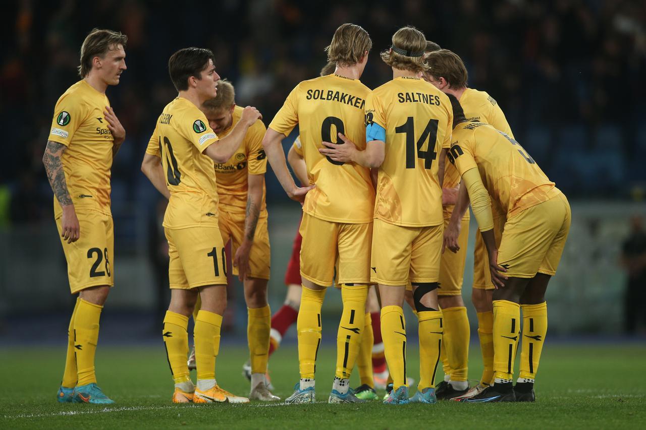 UEFA Europa Conference League -  AS Roma v FK Bodo Glimt : Quarter Final Leg One.  14 april 2022