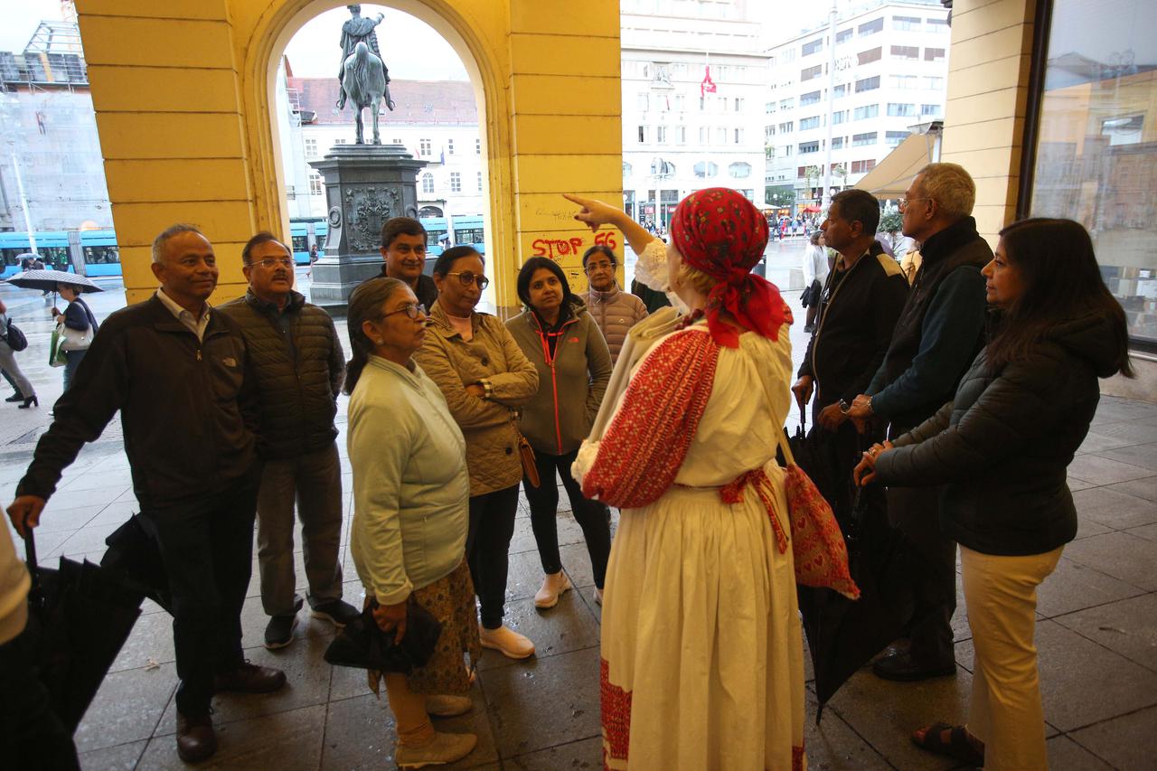 Turisti u posjeti Zagrebu