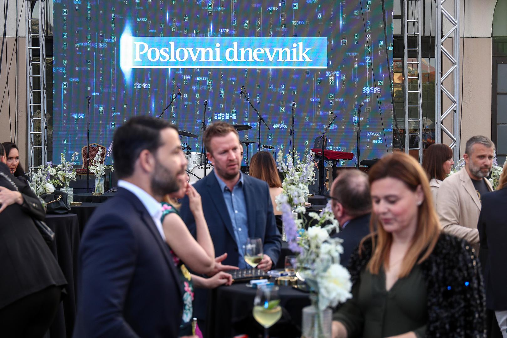 20.05.2024., Zagreb - Svecana proslava 20. rodjendana Poslovnog dnevnika u hotelu Esplanade. Photo: Matija Habljak/PIXSELL