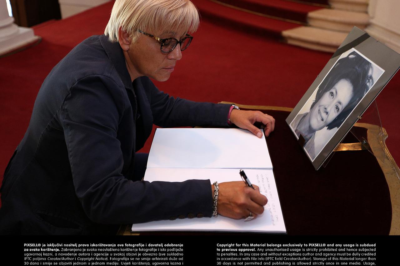 sanja ivić na komemoraciji elizi gerner 