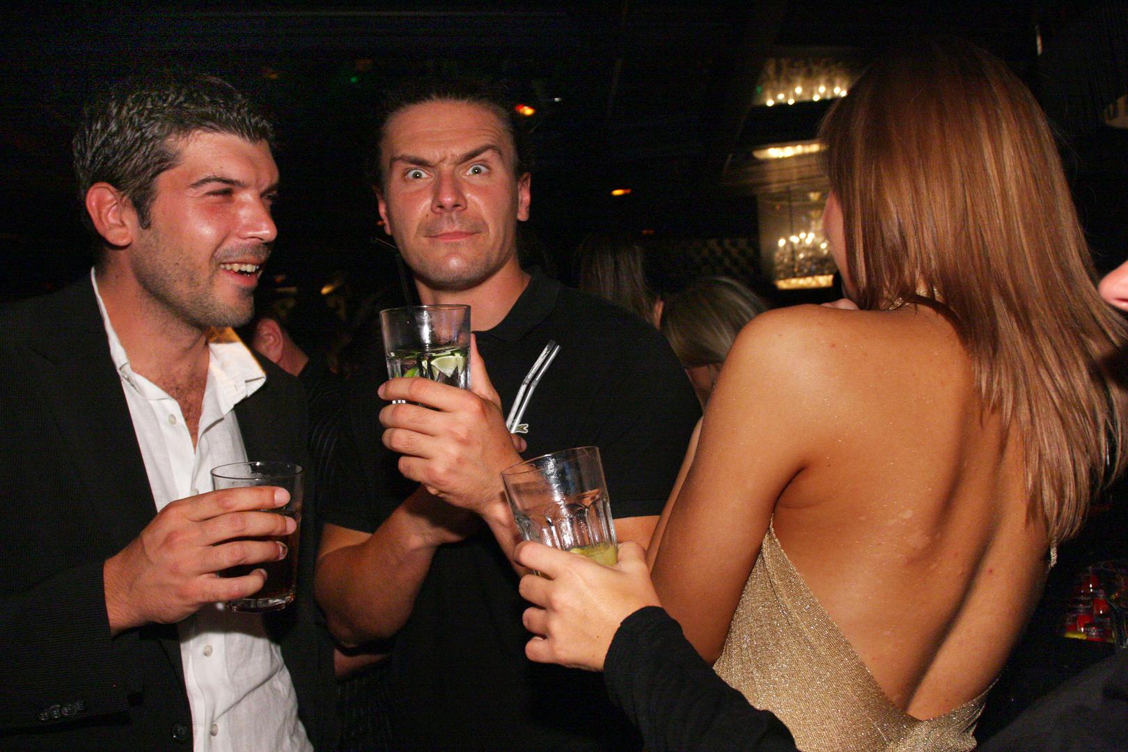 19.09.2009., Zagreb - Otvaranje sezone u zagrebackom klubu Hemingway na Tuskancu. Zeljko Radolfi i Mario Mlinaric. rPhoto: Tomislav Miletic/24sata