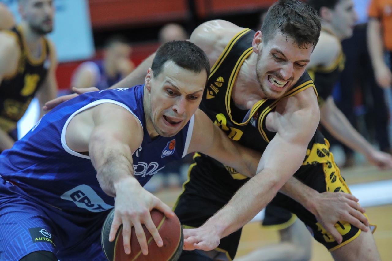 Zagreb: ABA Liga, KK Cibona protiv KK Split u KC Dražen Petrović