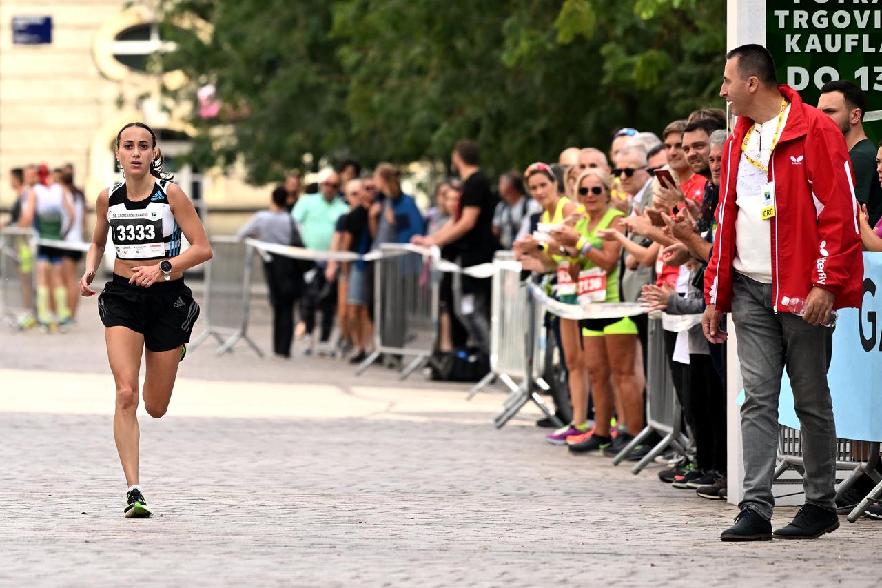 Zagreb: Cilj Garmin 10k utrke u sklopu 30. Zagrebačkog maratona