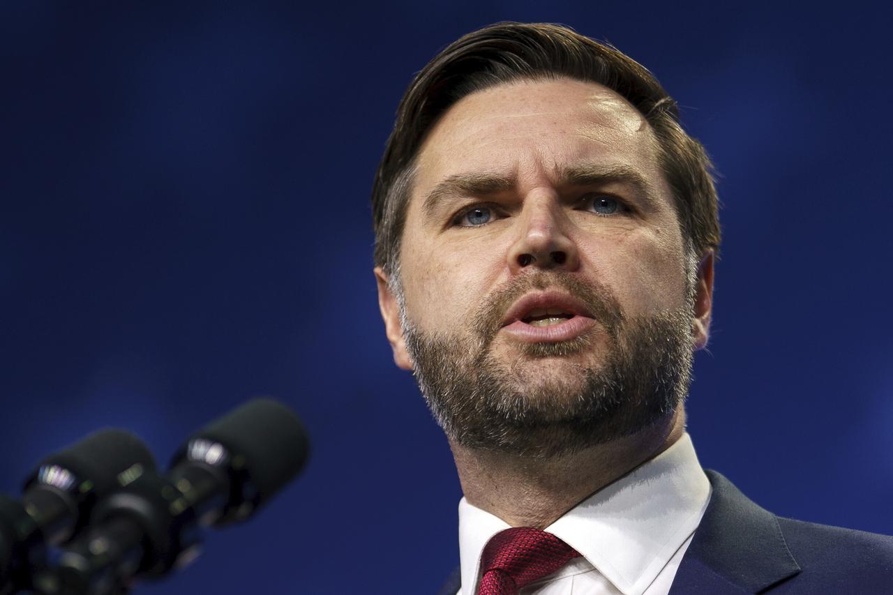 US Vice President JD Vance attends National Catholic Prayer Breakfast