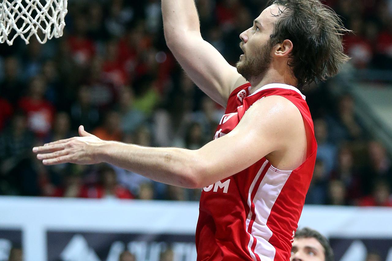 13.11.2015., Zagreb, KC Drazen Petrovic -  Turkish Airlines Euroliga, skupina B, 5. kolo, KK Cedevita - Laboral Kutxa Vitoria Gasteiz. Miro Bilan. Photo: Igor Kralj/PIXSELL