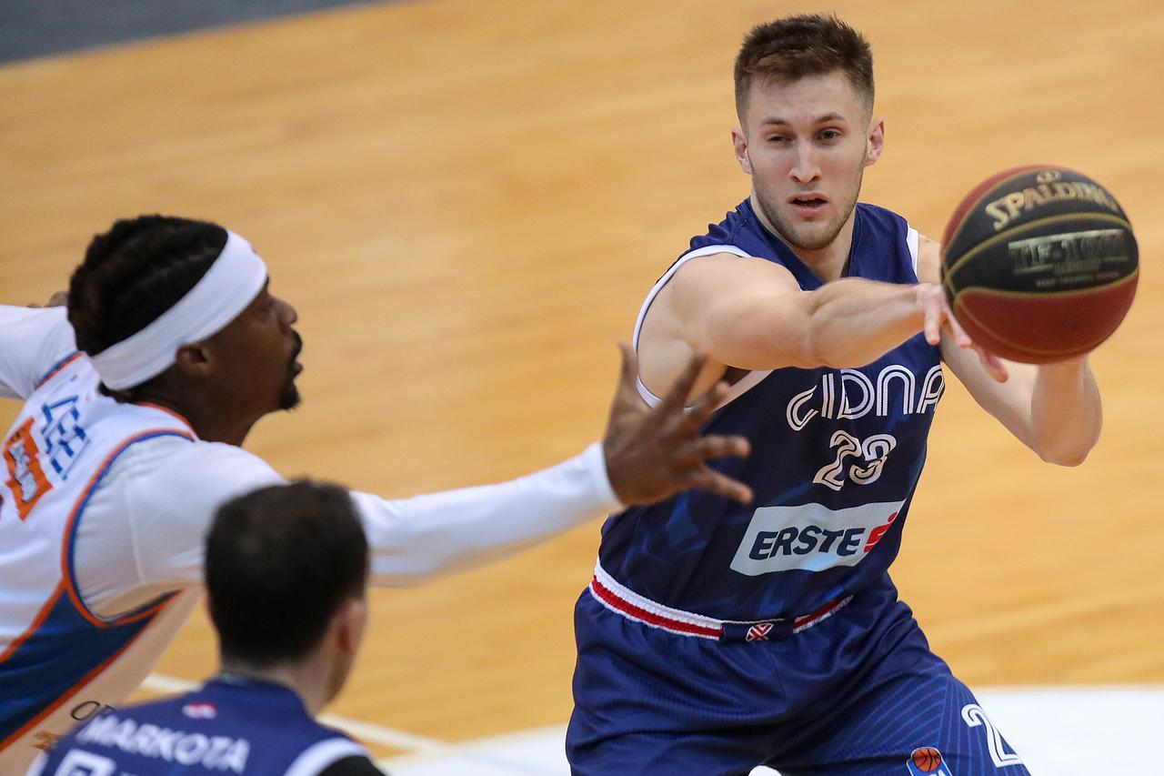 Zagreb: ABA liga, 18. kolo, KK Cibona - KK Mornar Bar