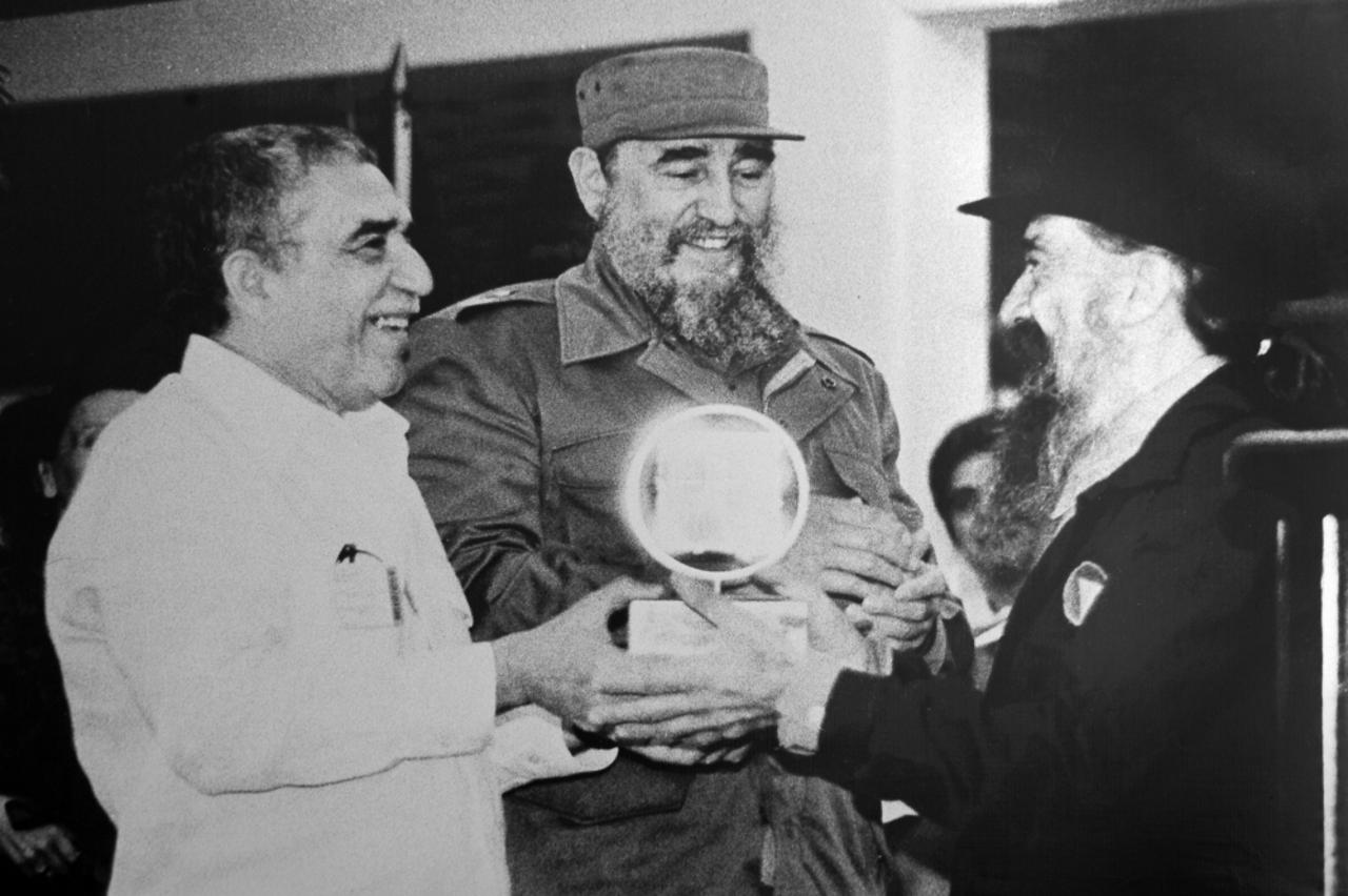 fidel castro,gabriel garcia marquez, fernando birri