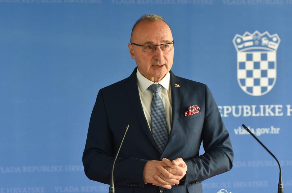 Zagreb: Gordan Grlić Radman obratio se medijima nakon sjednice Vlade