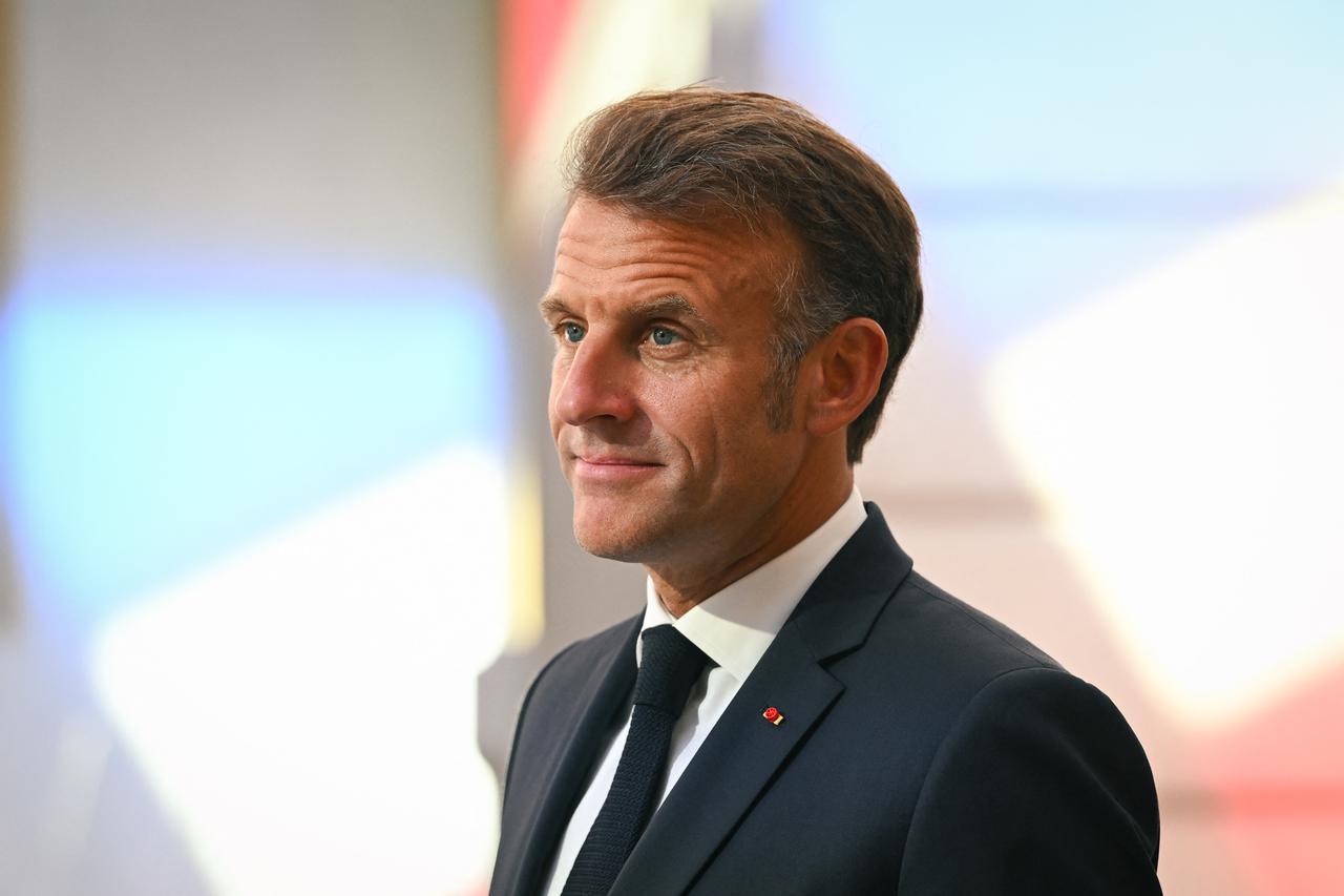 Emmanuel Macron (président de la République Française), et son homologue ukrainien Volodymyr Zelensky en conférence de presse lors du sommet de la Coalition des Volontaires, au palais présidentiel de l'Elysée à Paris