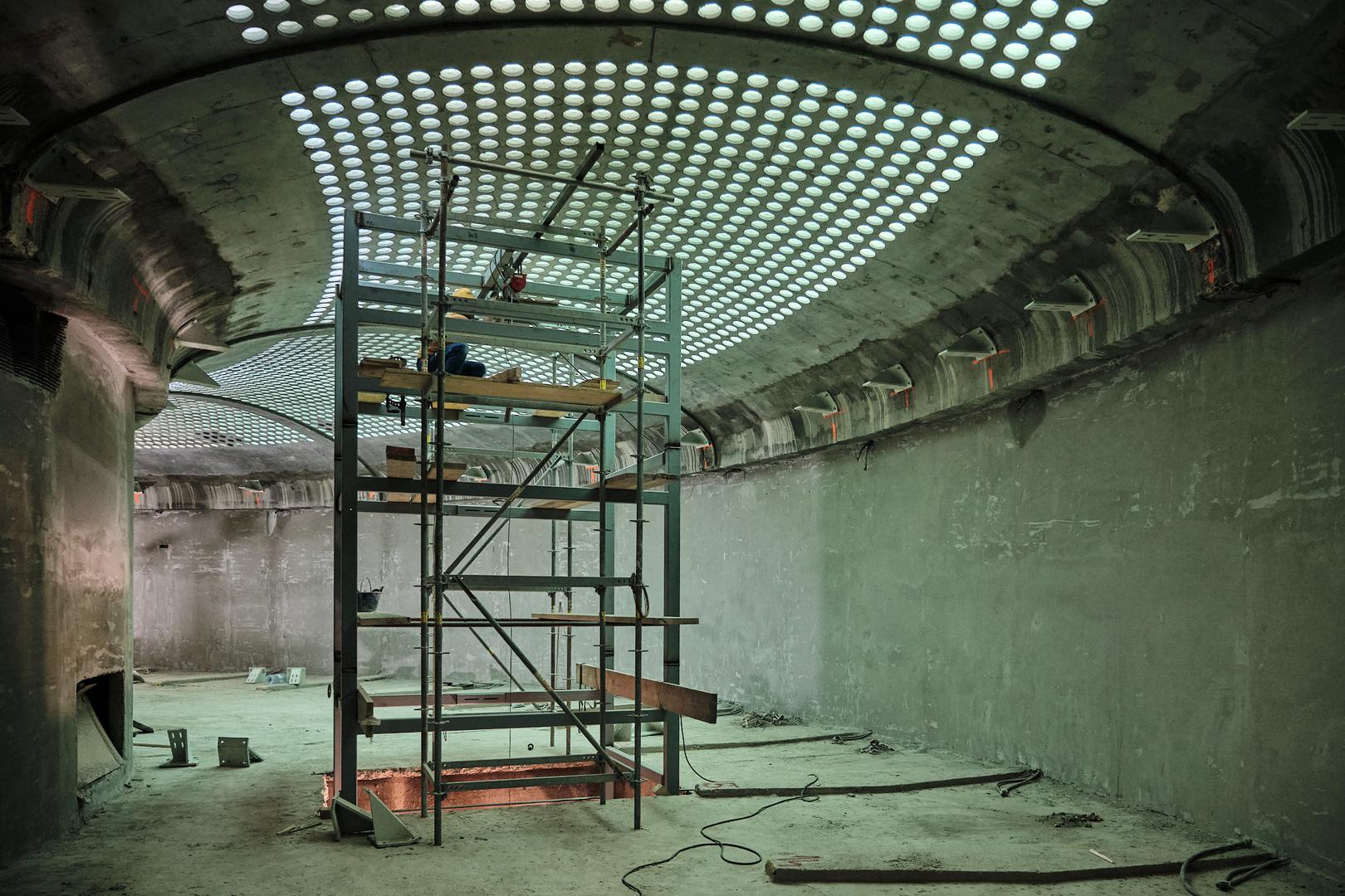 Novi prstenasti svod Meštrovićevog paviljona, pogled iznutra
