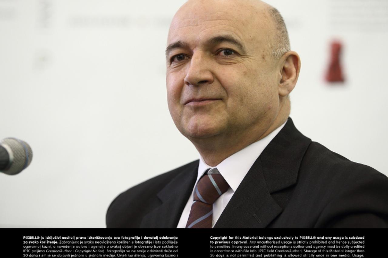 '01.02.2013., Zagreb -  U Kineskom paviljonu na Zagrebackom  velesajmu odrzana je promocija knjige Kina na Balkanu. Ljubo Jurcic. Photo: Davor Puklavec/PIXSELL'