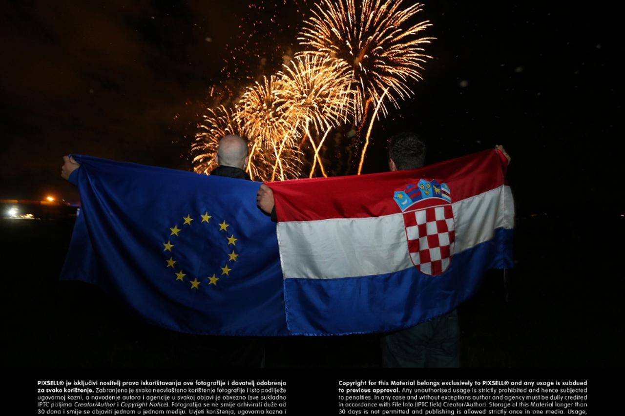 ulazak u EU, slavlje u Zagrebu (1)