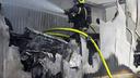Fire destroys trailer at Sesvete recycling center; no injuries reported