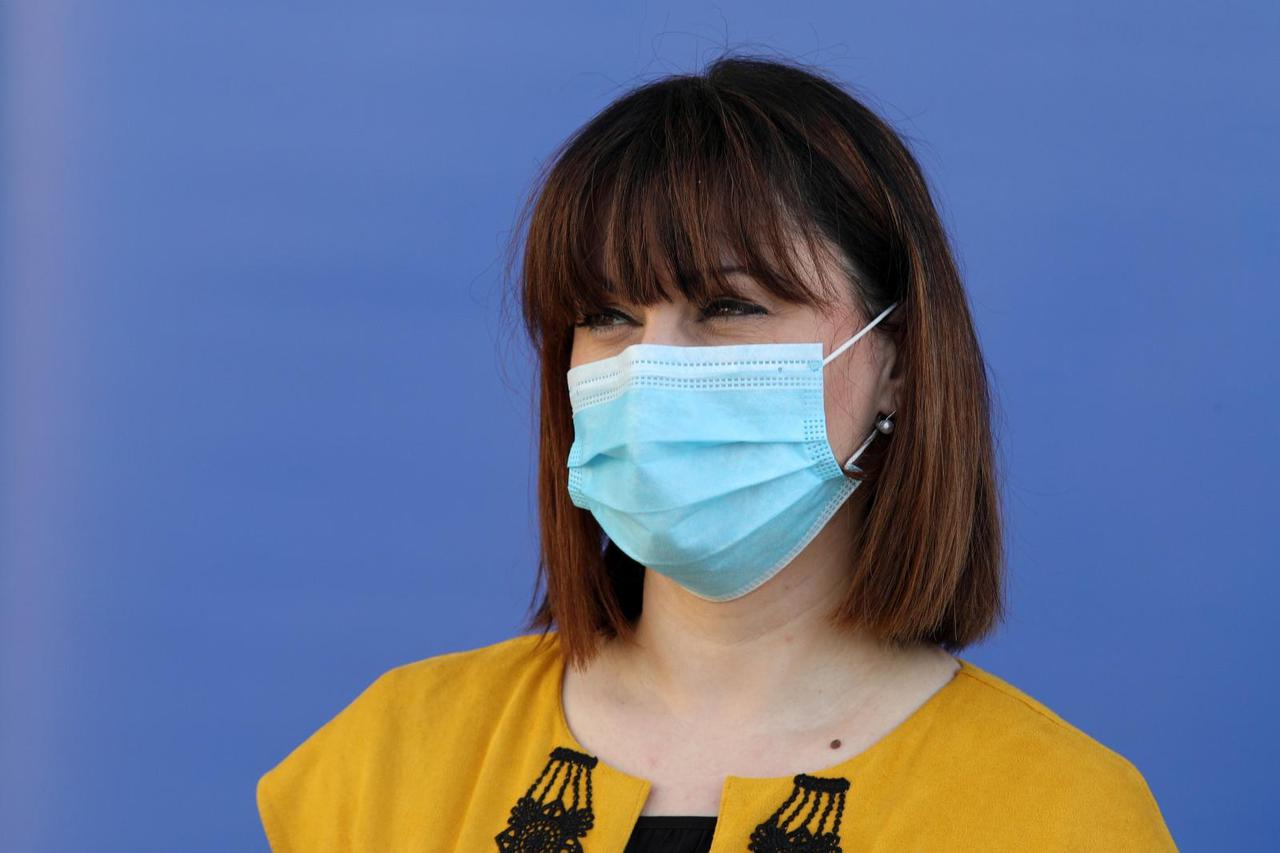 Ministrica regionalnog razvoja i fondova EU Nataša Tramišak u Šibeniku