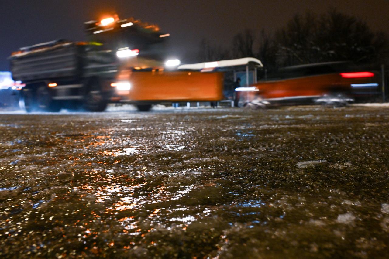 Zagreb: Pada ledena kiša