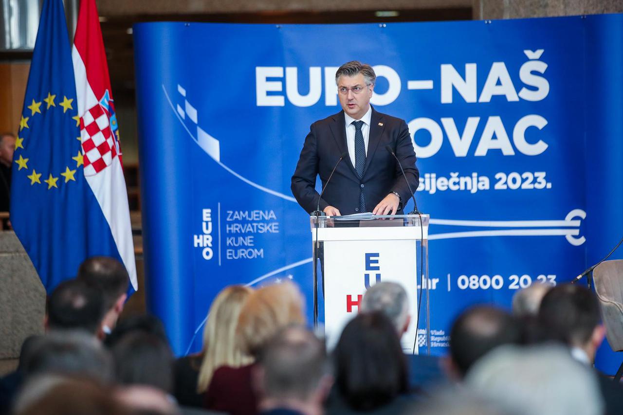 Zagreb: U NSK održana  konferencija "Hrvatska, 20. članica Eurozone"