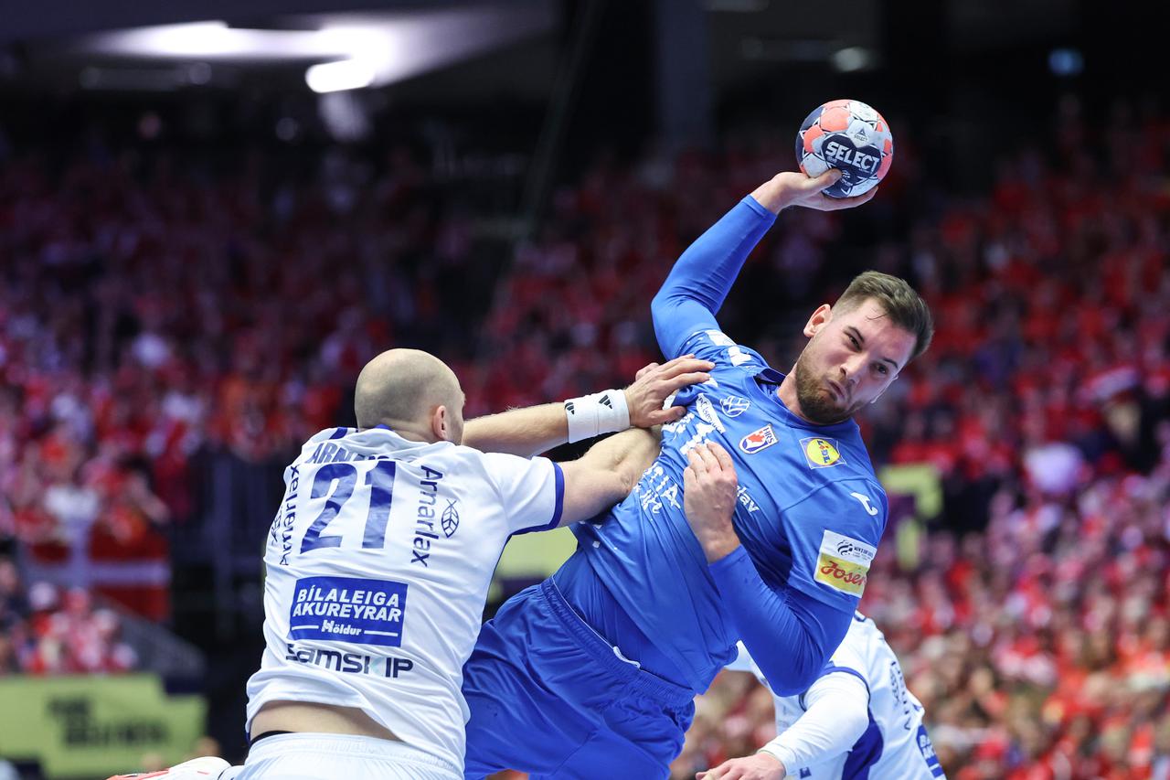 Susret Islanda i Hrvatske u utakmici za treće mjesto EHF Europskog prvenstva