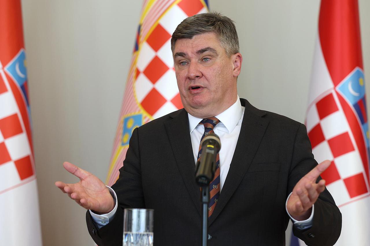 Zagreb: Izvanredna konferencija predsjednika Milanovića o Turudiću i Mamiću