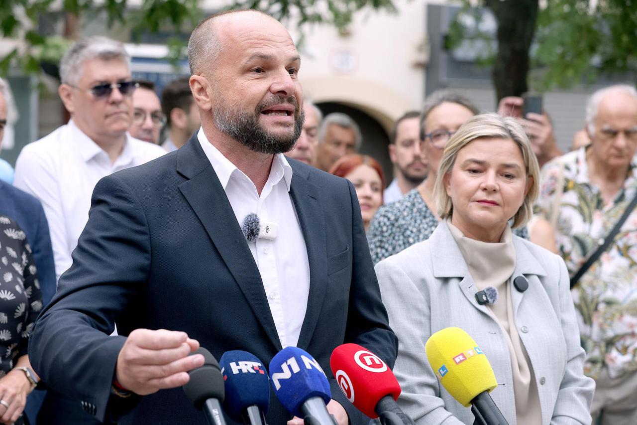 Zagreb: Možemo! i SDP završili kampanju "Stopama Plenkovićeve inflacije"