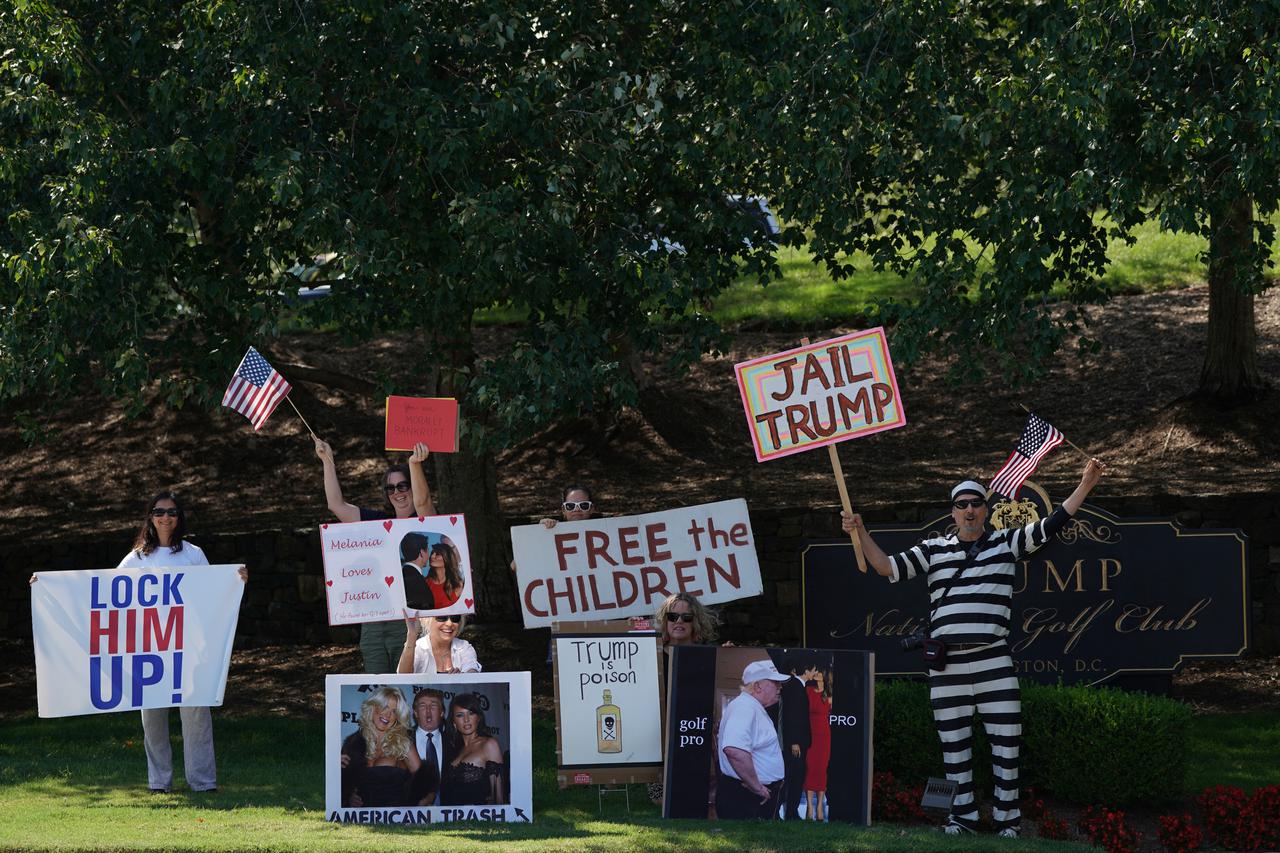 Protest protiv Donalda Trumpa