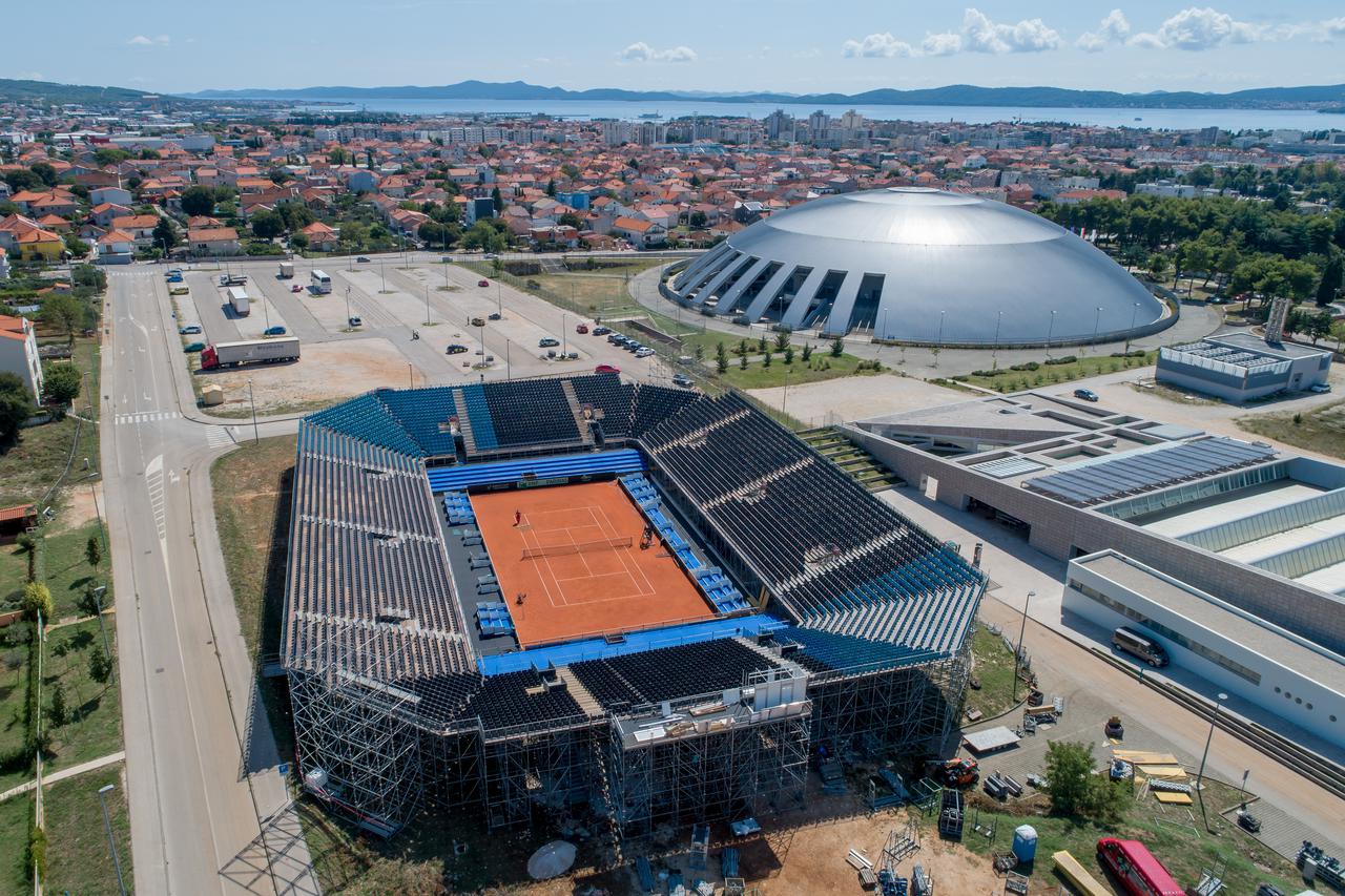 Zadar, teniski teren