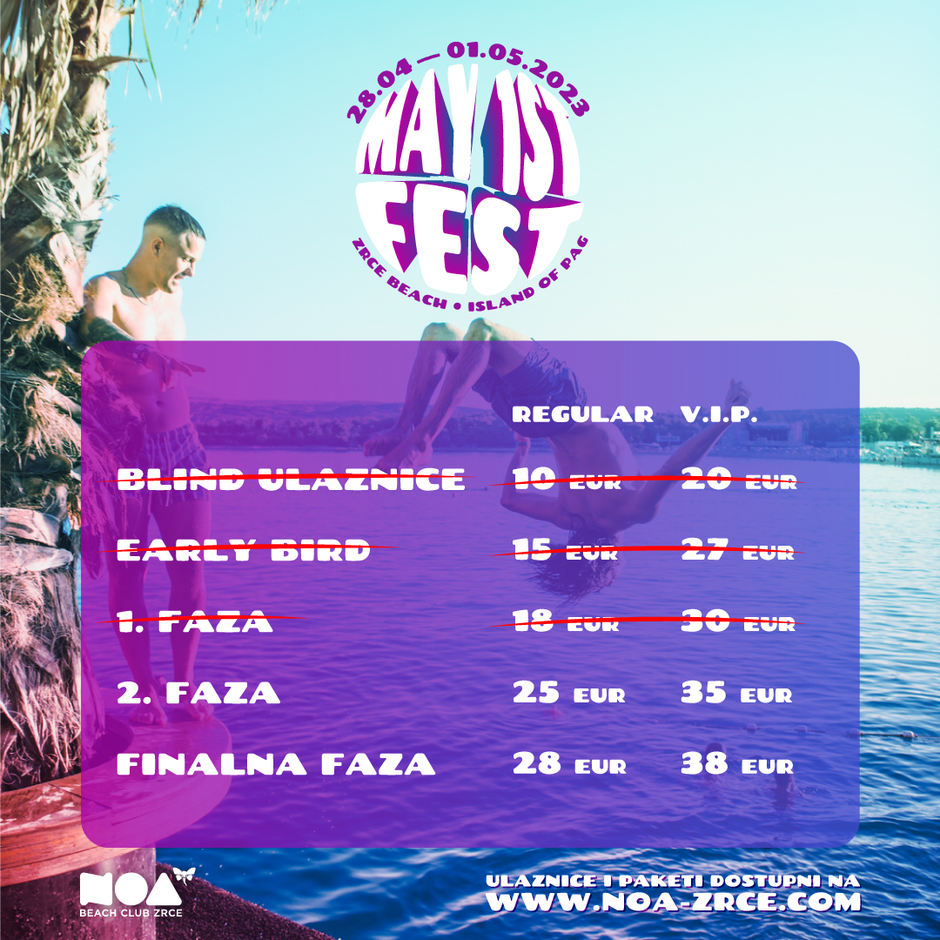 Sezona na Zrću kreće 28.04.