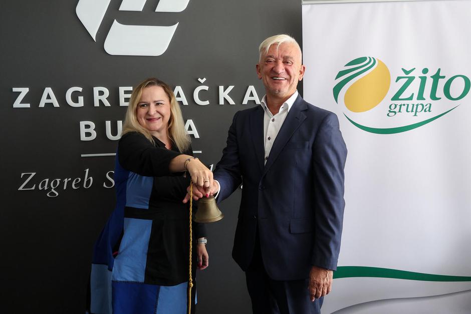 Zagreb: Konferencija za medije povodom uvrštenja dionica Žito grupe na Zagrebačku burzu 