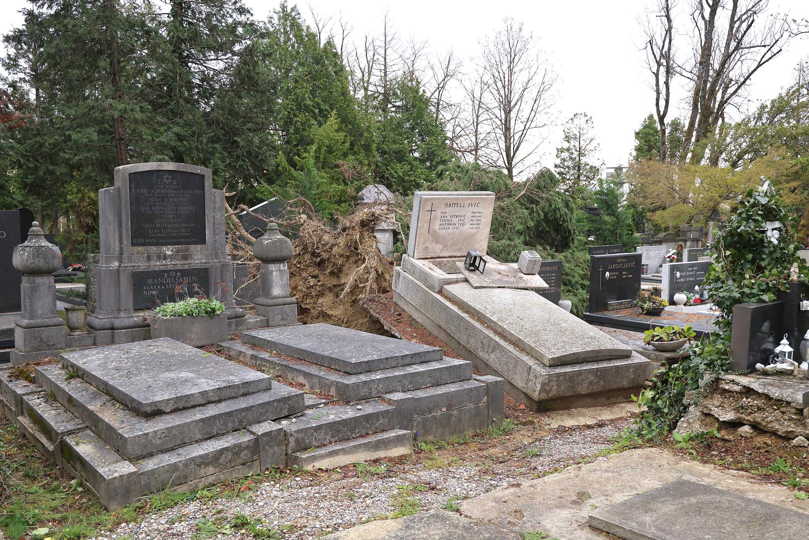 Gradonačelnik Tomislav Tomašević istaknuo je kako je situacija na Mirogoju teža nego nakon nevremena 2023. godine, naglasivši da su oštećenja opsežnija i zahtjevnija za sanaciju.