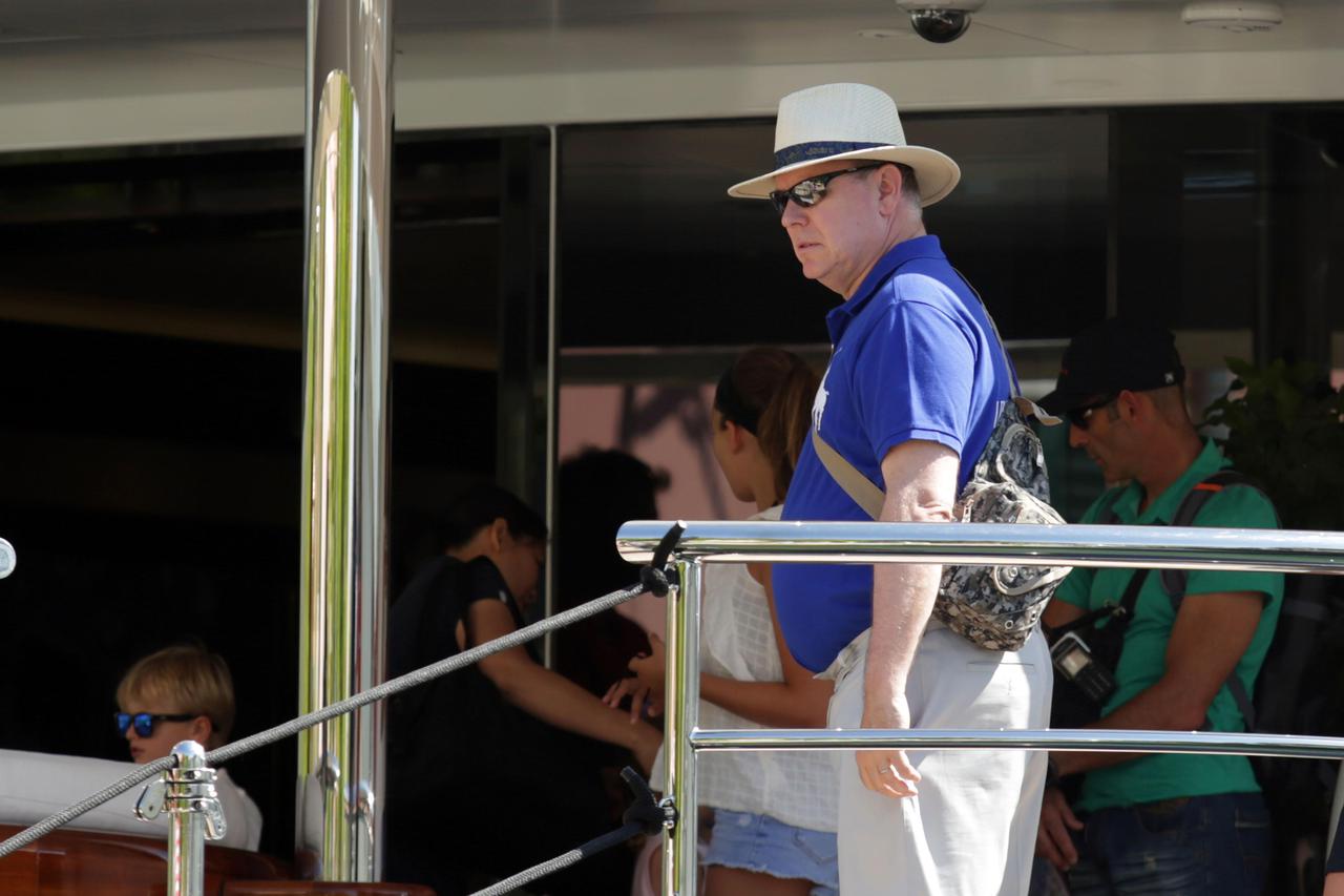 Princ Albert II. od Monaka tijekom ljetnog odmora u Hrvatskoj posjetio je Skradin