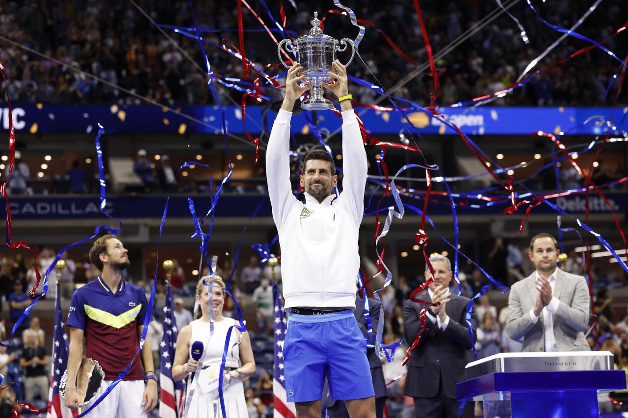 Men's Finals at the US Open Tennis Championships in New York