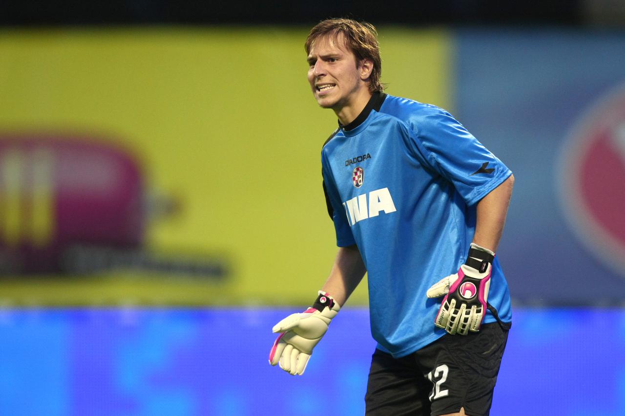 04.08.2010., Maksimir, Zagreb - Uzvratni susret treceg pretkola Lige prvaka Dinamo - Serif (Moldavija). Filip Loncaric.  Photo: Davor Puklavec/PIXSELL
