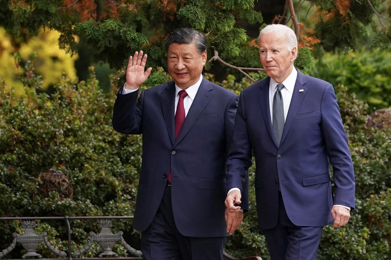 Xi Jinping i Joe Biden