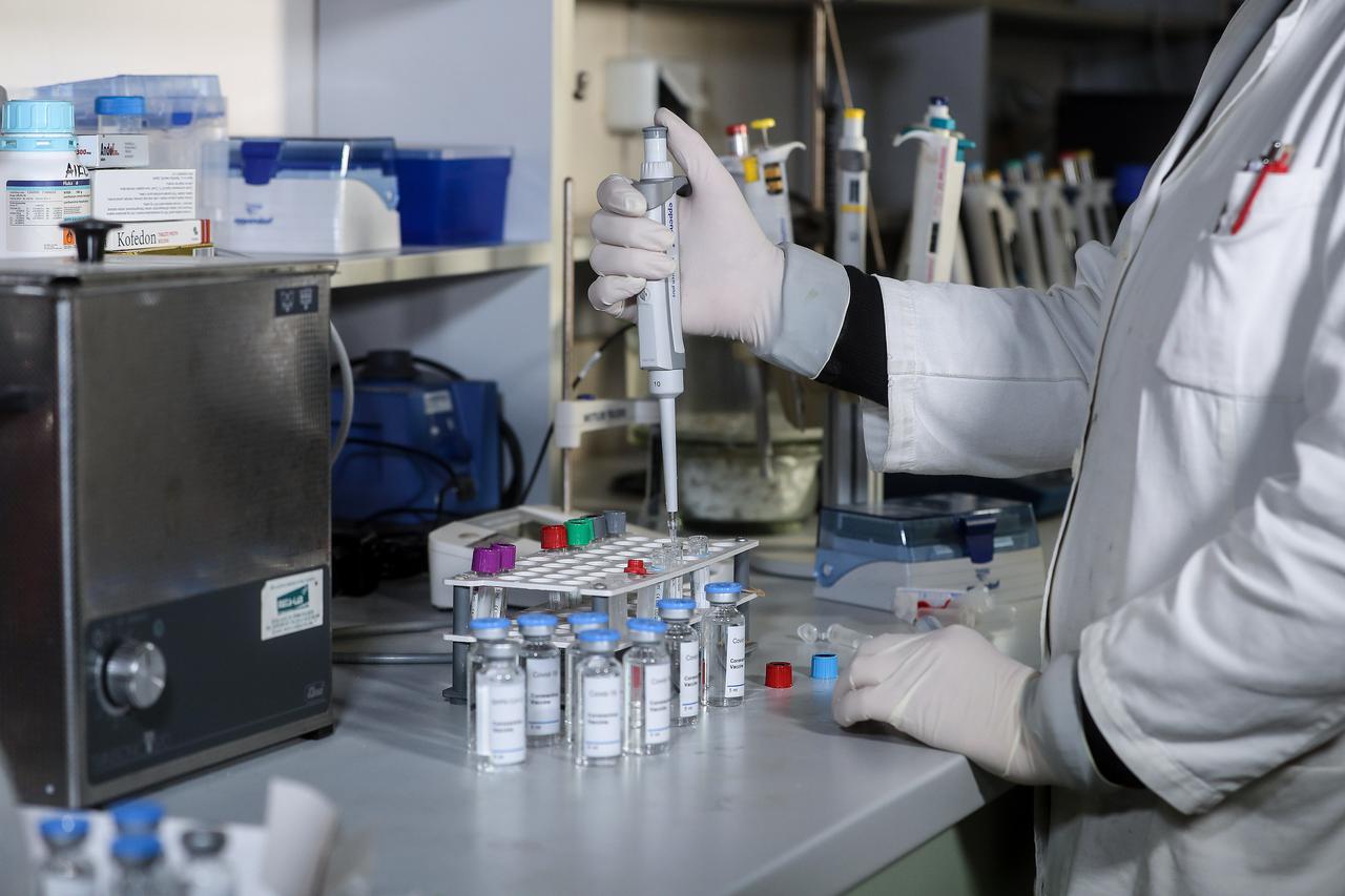 Ilustracija za istraživanje cjepiva za covid-19