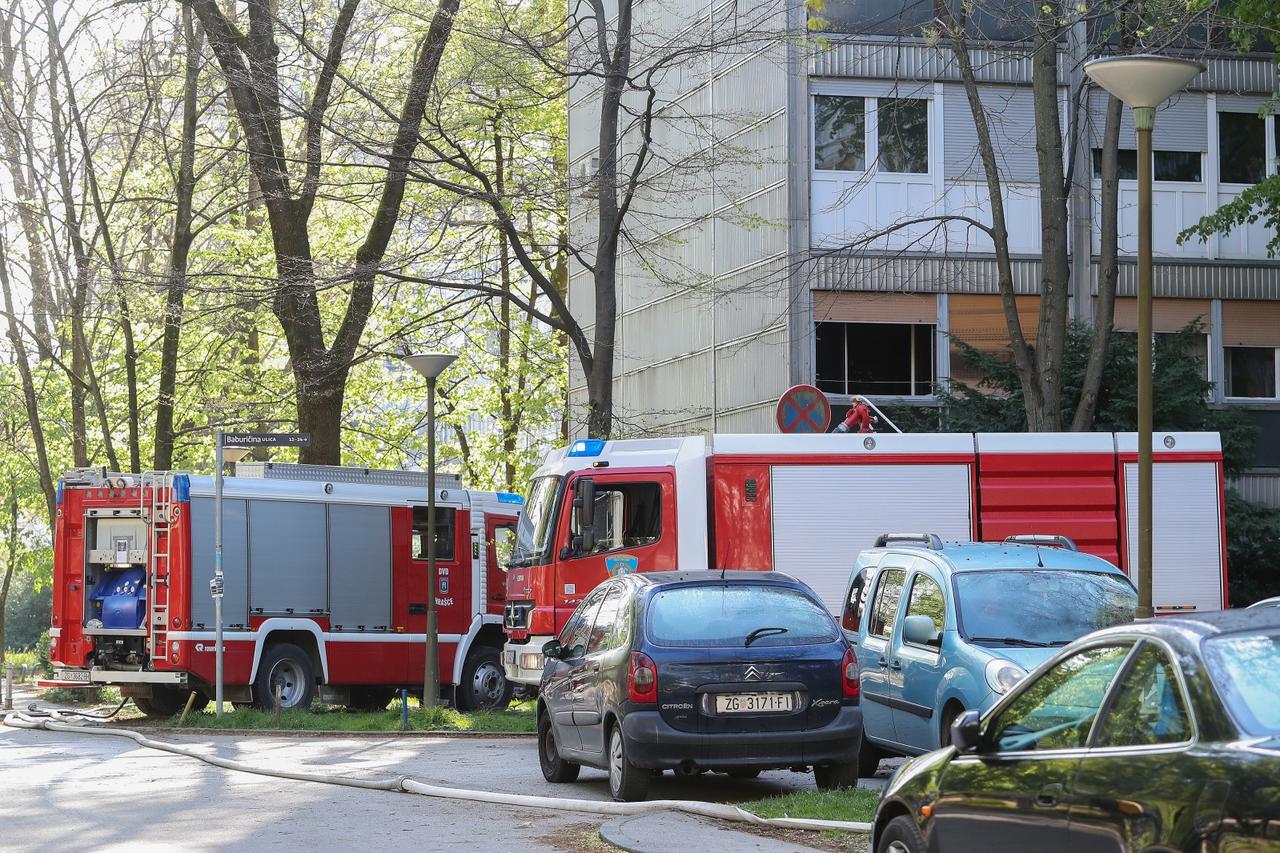 Požar u stanu u Zapruđu