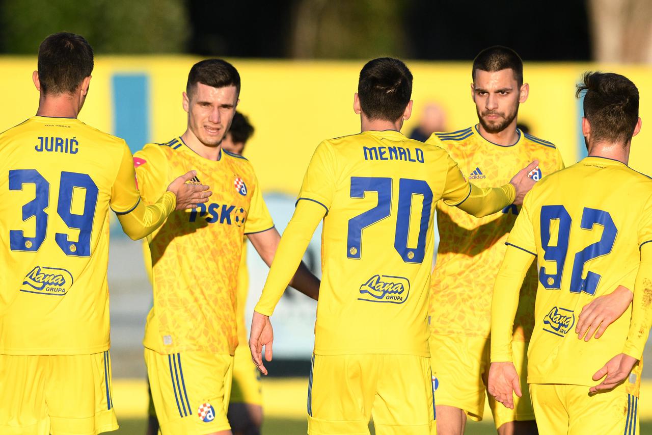 Rovinj: GNK Dinamo u sklopu priprema odigrao prijateljsku utakmicu s NK Olimpija