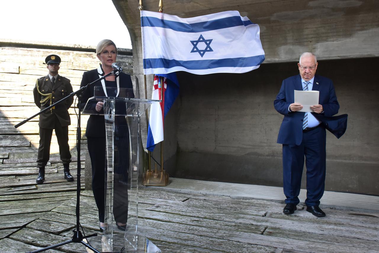 Kolinda Grabar Kitarović i Reuven Rivlin