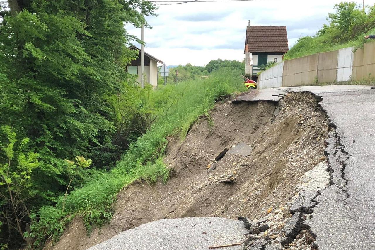 Klizišta u Varaždinskoj županiji