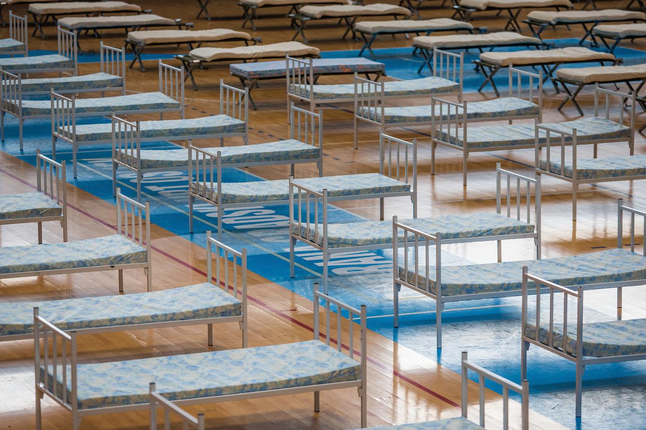 Osijek: Dvorana Gradski vrt spremna u slučaju velikog broja zaraženih koronavirusom