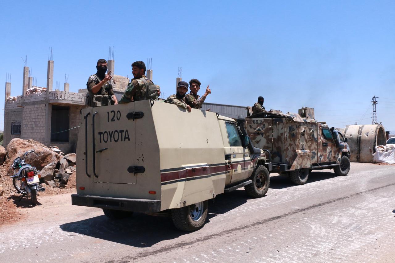 SYRIA-SWEIDA-MILITARY-DEPLOYMENT