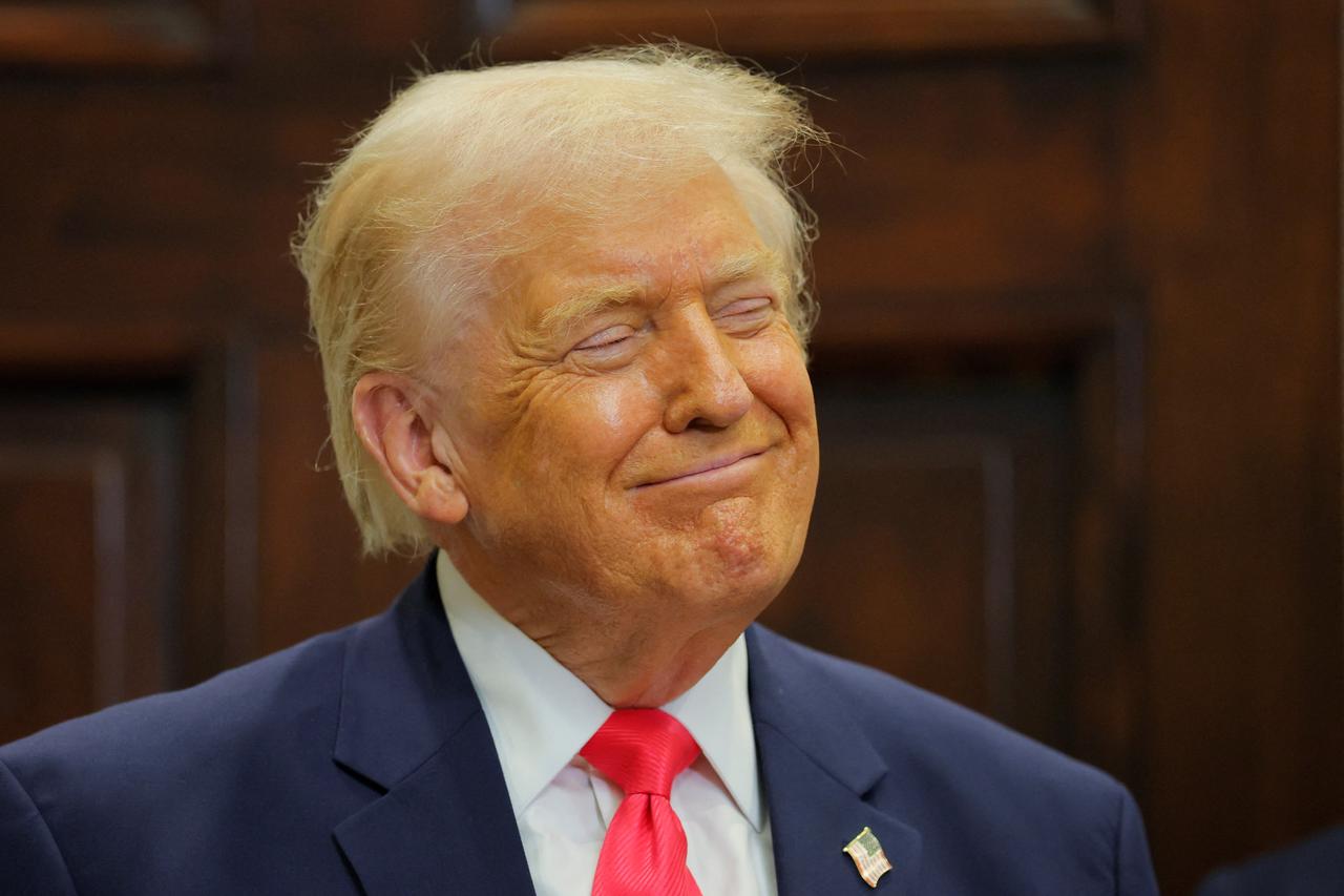 U.S. President Donald Trump at the White House in Washington