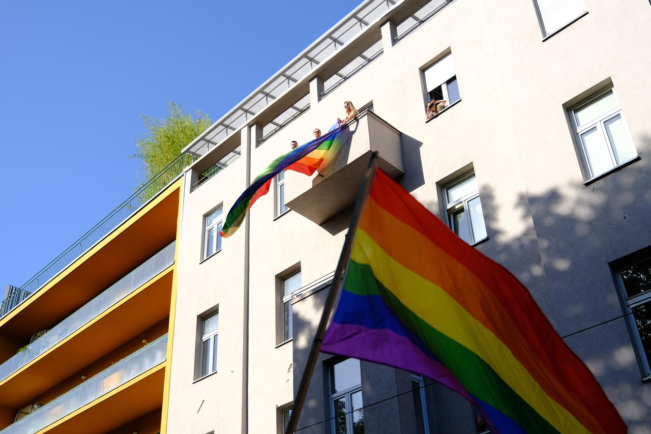 Zagreb: 21. Povorka ponosa pod sloganom "Dajte nam naša četiri zida!"