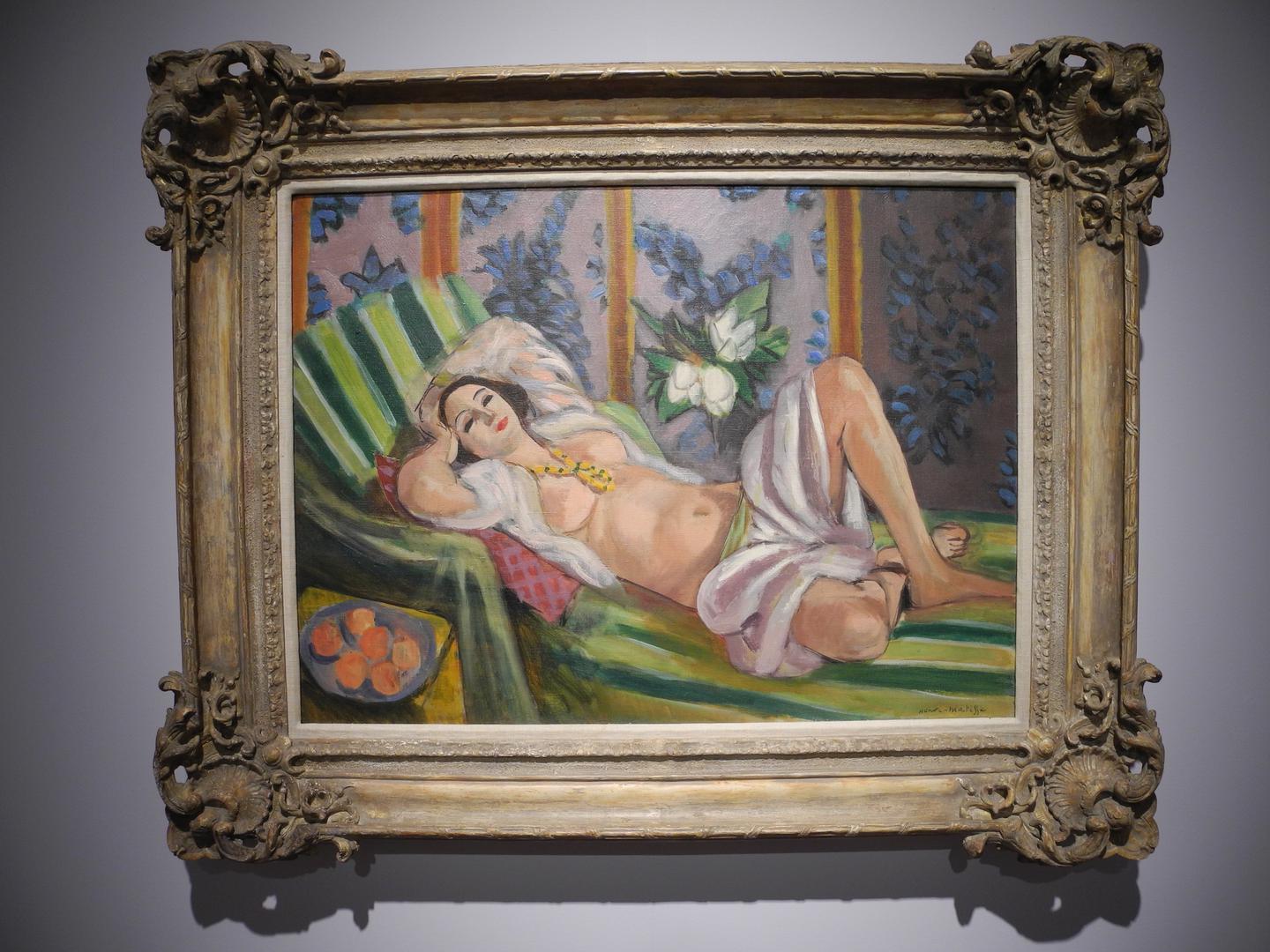 Henri Matisse, Odaliska s magnolijama:
Ulje na platnu naslikano je u Nici 1923. godine. Christie’s nije naveo procjenu vrijednosti, no u medijima se spominje iznos od 70 milijuna dolara