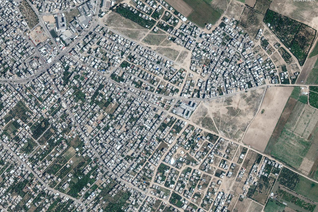 satelitske snimke Pojasa Gaze