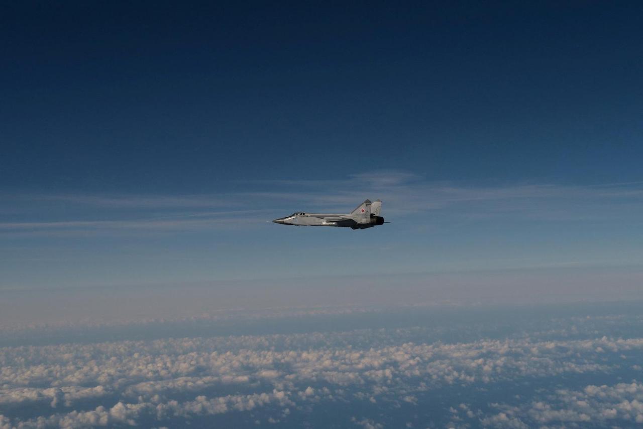 FILE PHOTO: Swedish military publishes pictures of Russian jets