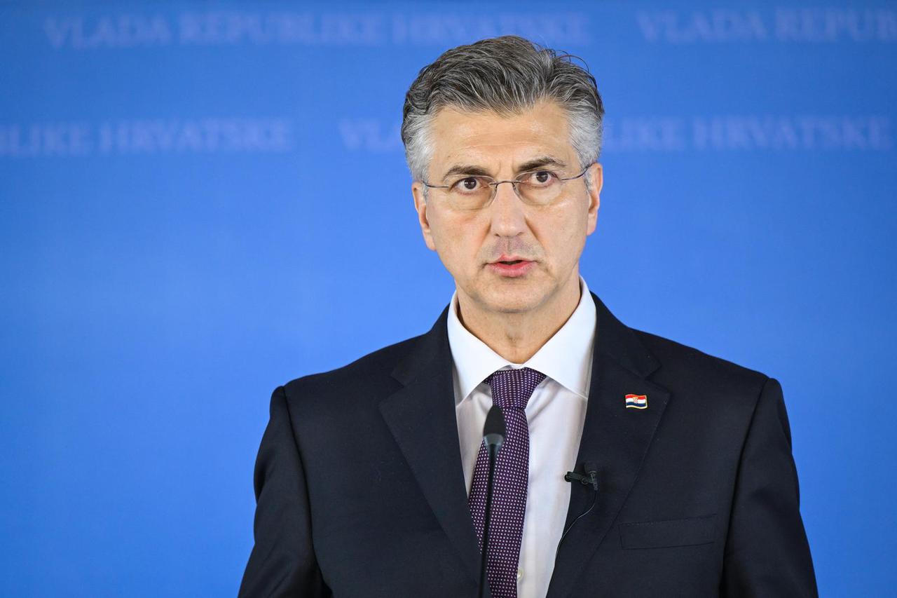 Zagreb: Premijer Plenković dao je izjavu za medije nakon sjednicer Vlade